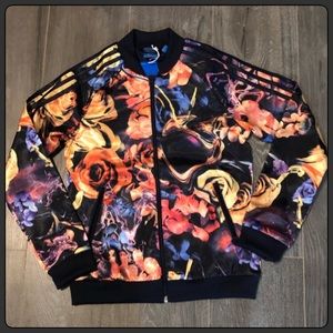 Adidas Floral  Track Jacket